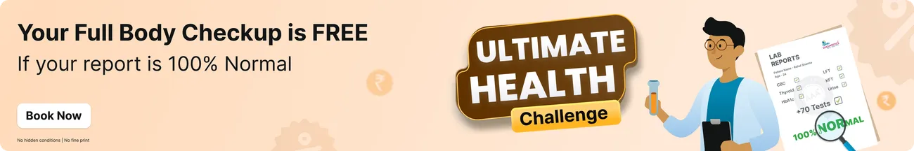 Health checkup offer banner